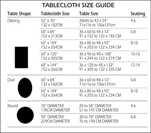 Home Bargains Plus Hotel Quality Crystal Clear Vinyl Tablecloth Protector, 6 Gauge Heavy Duty Thick Vinyl Super Clear Tablecloth Cover, 52" x 70" Oblong/Rectangular