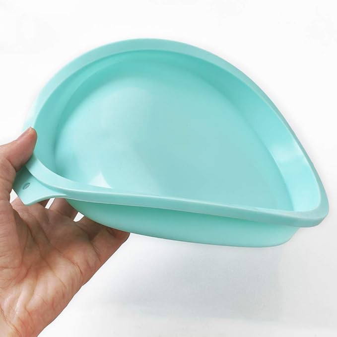 Newk Silicone Round Cake Mold, 4 Packs 8 Inch Silicone Disc Like Mold for Layer Cakes, Cheese Cakes, Rainbow Cakes and Resin Coasters – 8”