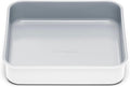 Caraway Non-Stick Ceramic 9” Square Pan - Naturally Slick Ceramic Coating - Non-Toxic, PTFE & PFOA Free - Perfect for Brownies, Lemon Bars, Cakes, & More - White