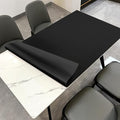 Table Pad Protector for Dining Room Table - Can Be Used On Both Sides Waterproof and Easy to Clean Good Flatness Used for Dining Table(Black+Black 54x72)