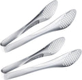 MSY BIGSUNNY 9 inch Buffet Tongs, Set of 2 Stainless Steel Food Serving Tongs