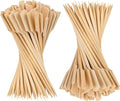 Bamboo Skewers 12 Inch,200 PCS Cocktail Skewers, Wooden Skewers for Appetizers，BBQ，Fruit Kabobs，Sandwich，Drink.…