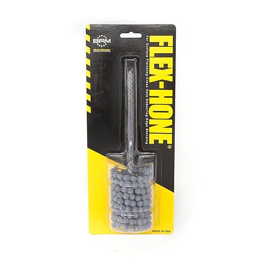 Brush Research BC158400 FLEX-HONE®, 1-5/8" (41.3mm) Diameter, 400 Grit, Silicon Carbide, for Mild Steel, Stainless Steel, Cast Iron and Softer Ferrous Materials