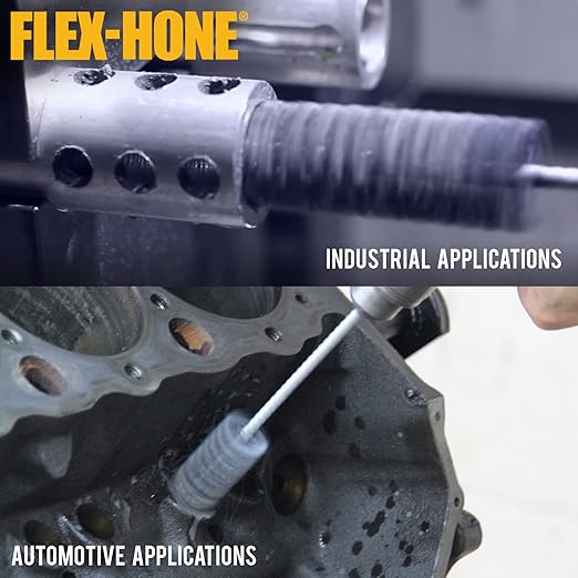 Brush Research BC9M24 FLEX-HONE®, 0.354" (9mm) Diameter, 240 Grit, Silicon Carbide, For Mild Steel, Stainless Steel, Cast Iron and Softer Ferrous Materials