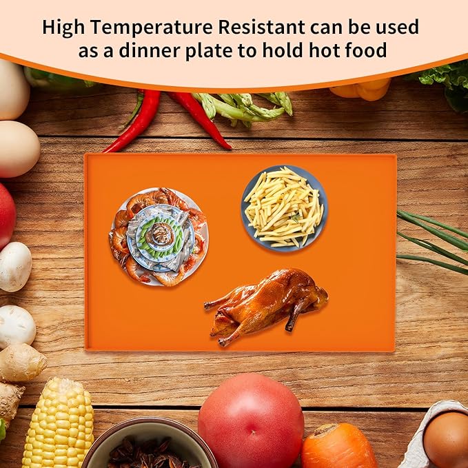 17" Silicone Protective Cover for Blackstone Griddle,Heavy Duty Food Grade Silicone Grill Mat, Protect Griddle from Rodents, Insects, Debris, and Rust,All Season Cooking Protective Cover