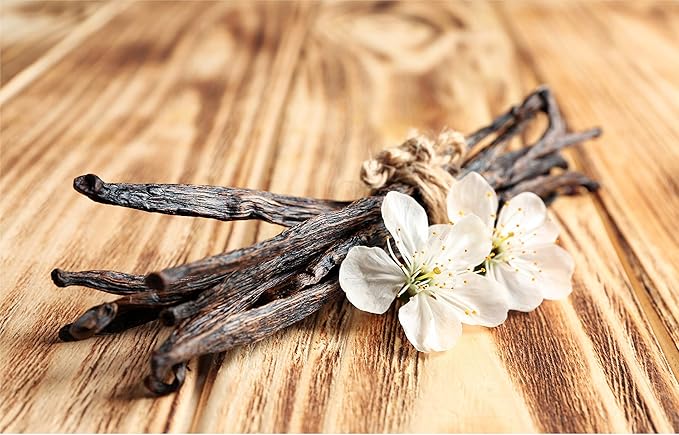 25 Vanilla Beans - Whole Extract Grade B Pods for Baking, Homemade Extract, Brewing, Coffee, Cooking - Tahitian