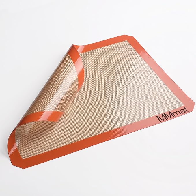 Silicone Baking Mats - Best German Silicone - Non Slip Silicone Baking Sheet, Non Stick Reusable Silicone Mats for Baking, Oven Liner, Counter Mat - 3/4 Sheet Baking Mat for Oven