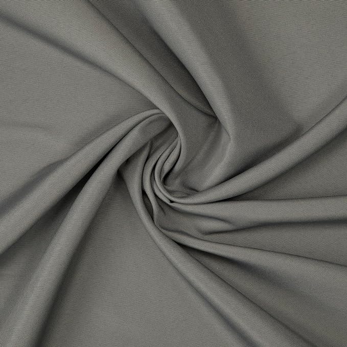 Gee Di Moda Rectangle Tablecloth - 90 x 132 Inch Charcoal Table Cloth for 6 Foot Table with Floor-Length Drop - Heavy Duty Washable Fabric - 6 Ft Buffet Table, Holiday Party, Wedding & Baby Shower